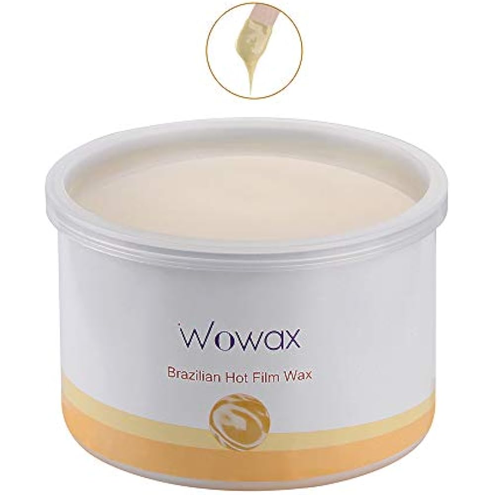 Wowax Brazilian Hard Wax Body Hair Removal Stripless Women Men