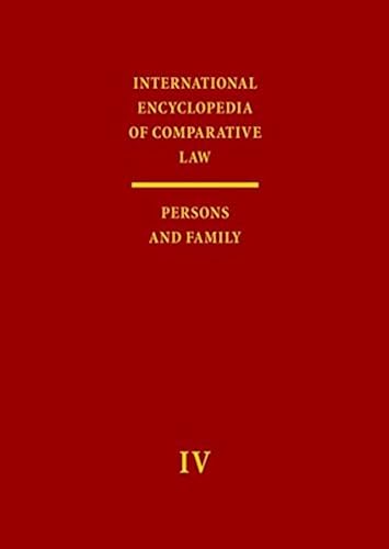 Download International Encyclopedia of Comparative Law: Persons and Family PDF