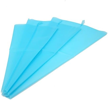EC2BUY Reusable Silicon Cake Pastry Bag Cream Icing Piping Bag Cake Decorating Bags Tools Set (3 size in 1)