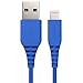 AmazonBasics Lightning to USB A Cable, MFi Certified iPhone Charger, Blue, 4 Inch primary