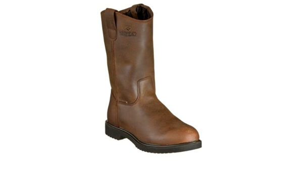 redhead boots with zipper