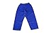 Vector Sports 100% Cotton Pearl Weave Kids Brazillian Jiu Jitsu BJJ Gi Attila Series Kimono Lightweight Preshrunk Fabric with Free White Belt (Blue, K1)