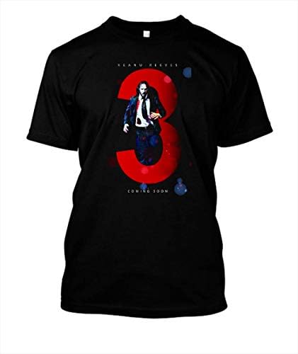 LimsayK John-Wick-3-Parabellum T-Shirt for Men Women Black