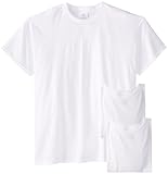 Fruit of the Loom Men's 3-Pack Big Size Crew T-Shirt, White, 3XB