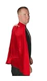Deluxe Super Hero Costume Cape Red