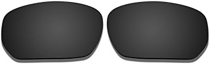 Black Polarized Replacement Lenses for Oakley Style Switch Sunglasses