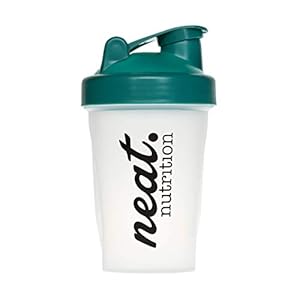Neat-Nutrition-Protein-Shaker-Bottle-400ml-Sports-Supplements-shakers-for-Mixing-Protein-Shakes Neat Nutrition Protein Shaker Bottle, Easy to Use Shaker Bottle for Protein Shakes and Sports Drinks, 400mL Protein…