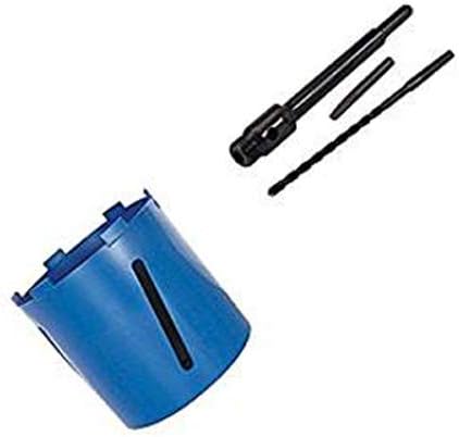 Tooltime117mm x 150mm Diamond Core Drill + 100mm Hex Arbor + Pilot Drill