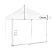 Ohuhu 10 x 10 ft Pop-Up Canopy Tent, Instant Shelter Canopy with Wheeled Carrying Bag, White