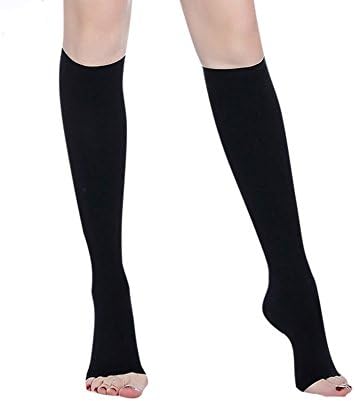 Compression Socks 20-30 mmHg (1 pair) for Women & Men Knee High Stockings