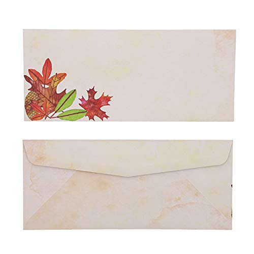 Sustainable Greetings Fall Autumn Stationery Paper and Envelopes (Set of 48) - Thumbnail 2