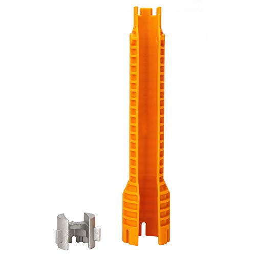 Wrench Hand Tools yanQxIzbiu Multifunctional Sink Faucet Wrench Water Pipe Spanner Basin Bottom Pliers Sleeve - Orange