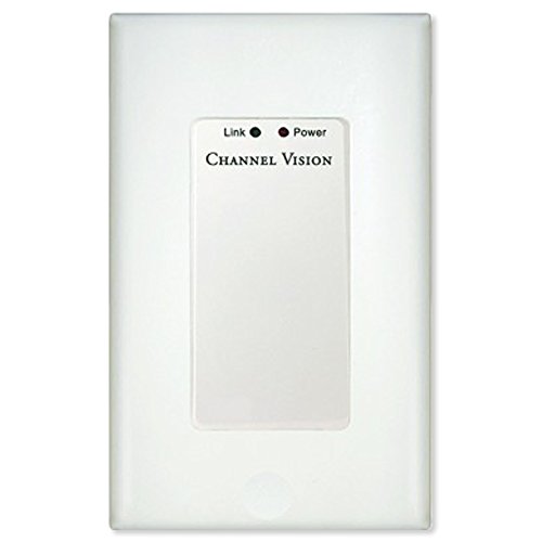 Channel Vision A0327 AUDIO STREAMING RECEIVER WITH BLUETOOTH MODULE FOR DISTRIBUTED AUDIO SYSTEMS OVER CAT 5 WITH LINK BUTTON