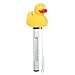 Milliard Floating Pool Thermometer Rubber Duck, Large Size with String, for Outdoor and Indoor Swimming Pools, Hot Tub, Spa, Jacuzzi and Pond, Yellow