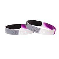 Fundraising For A Cause LGBTQ - Asexual Silicone Bracelet (1 Bracelet in a Bag)