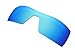2 Pairs Lenses Replacement Polarized Blue & Black for Oakley Oil Rig Sunglasses