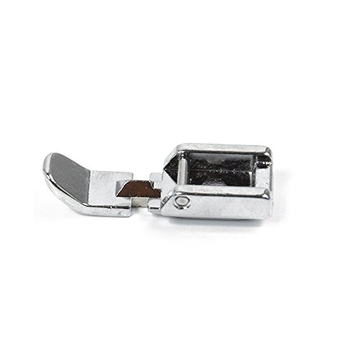 Clip-on Narrow Zipper Sewing Machine Foot Attachment / spare part Sewing Machine Presser Feet for All Low Shank Snap-on Singer Brother Euro-pro Janome White Juki - Thumbnail 5