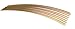 Guitar Fret Wire - Premium WIDE-MEDIUM (47104) Gold EVO - Six Feet