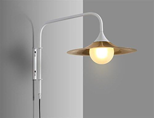 KDLD Wall Lights ® Wall Lights Wall Lamp Wall Sconce Bedroom Bedside Bar Restaurants Coffee Shop Horn Wrought Iron Lampshade Hand Blown Glass