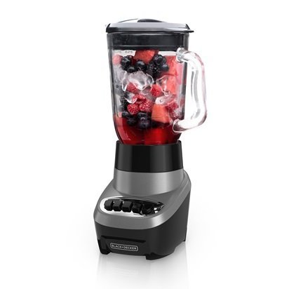 Click Here to See More Images BLACK + DECKER PowerCrush Multi-Function Blender 700 watts with Quadpro blades
