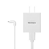 Online-Enterprises 20 Foot Flat Cord- Super Charging Power Cable- Fits, Arlo Pro, Arlo Pro 2, Arlo GO -Indoor/Outdoor Flat Cable, Weatherproof- (White Charging/Power Cord with White Plug)