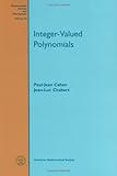 Integer-Valued Polynomials, Cahen, Paul-Jean and Chabert, Jean-Luc, 0821803883