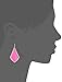 Kendra Scott Signature Alex Gold Plated Magenta Colored Magnesite Drop Earrings