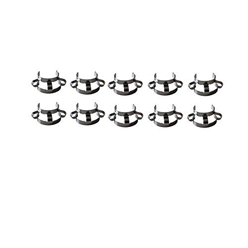 Laboy HMCCSS1922L Glass Metal Joint Clip for 19/22 Standard Taper Joint (Pack of 10)
