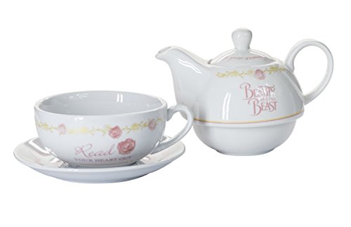 Disney Princess Beauty and the Beast Tea Set For One