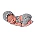 Vemonllas Fasion Cute Newborn Boy Girl Baby Costume Outfits Photography Props Hat Pant (Grey)