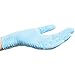 ForPro Blue Nitrile Gloves, Powder-Free, Latex-Free, Non-Sterile, Food Safe, 4 Mil, Small, 100-Count