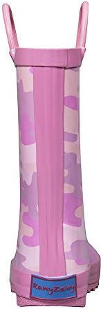 RanyZany Pink Comfy Camo Rain Boots