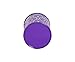 EasyPAG 2 Pack Metal Desk Pen Holder Pencil Cup Organizer Medium,Purple