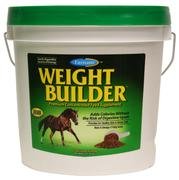 Farnam 8 Lbs Equine Weight Builder Supplement - HIgh Calorie Rich in Omega 3