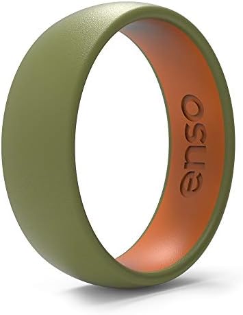 Two Great Colors One Amazingly Comfortable Ring. Enso Rings Dual-Tone Silicone Ring