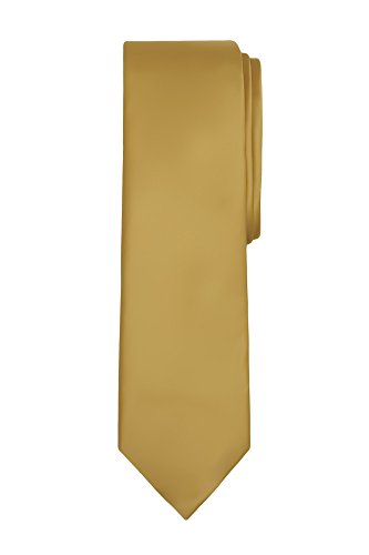 Jacob alexander men s slim width 2.75" solid color…
