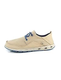 Columbia Bahama Vent Relaxed PFG Zapatos de barco de cuero casuales para hombre