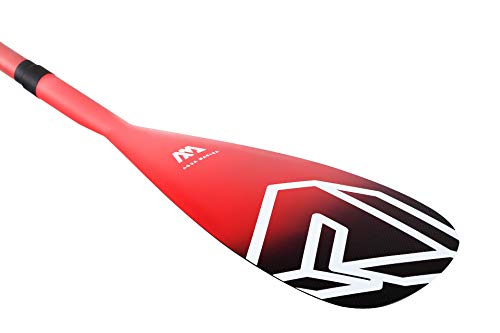 Aquamarina Unisex – Erwachsene Paddle Carbon Pro Paddel, Schwarz Rot, Uni – Bild 3