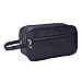 iSuperb® Toiletry Bag Travel Organizer Classy Waterproof Portable Wash Gym Shaving Bag for Men 10x6x4inch(Black)