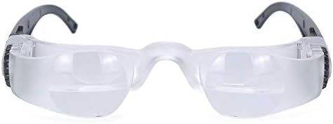LJXiioo 2.1X TV Glasses Distance Viewing Hyperopia Magnifying Glasses,Portable 0-300 Degree Goggles