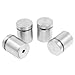 uxcell Stainless Steel Advertising Nail Glass Standoff 25mm x 30mm 4 Pcs