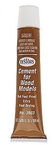 Fast Drying Wood Cement By Testors