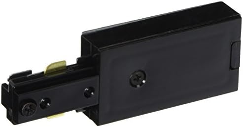Halo L901Mb Live End Connector Singe Circuit Track Connector 425" Black