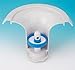 48mm Screw-on Cap Anti-splash Safe Guard Caps 6 Pack for Water Bottle Dispenser Cooler