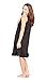 Savi Mom Sleeveless Nursing / Breastfeeding Ruffled Nightgown Cotton