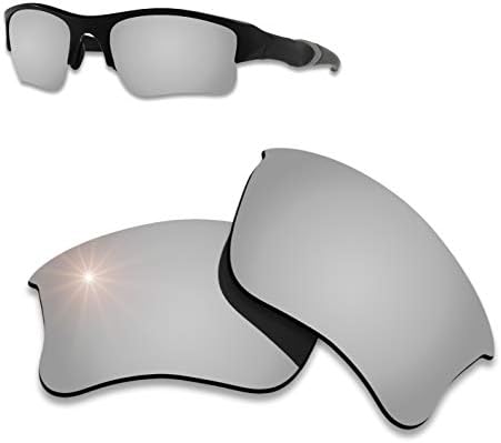 AHABAC Lenses Replacement for Oakley Flak Jacket XLJ Frame Varieties - Polarized & Anti-Reflective & Water repel