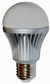 E27 Screw Fitting High Performance LED Light Bulb Edison ES Base Lamp 240V Replacement for 50W A19 Traditional Light Bulbs of Low Volt Solar Boat Yacht Vehicle RV Marine Lightings - Daylight White, 6W