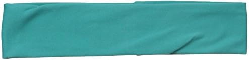 Violet Love Women's Performance Solid Headband, Backstroke Bright Teal, One Size