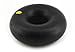 Goughnuts Original Medium Dog Chew Toy Ring for Aggressive Chewers from 30-70 Pounds in Pro 50 Black. Durable Rubber Dog Chew Toy for Medium Breeds and Power Chewers