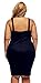 RwalkinZ Women's Plus Size Sexy Dresses Cocktail Crochet Sleeveless Deep V-Neck M-4XL